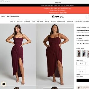 SHOWPO Adrian MIDI Dress